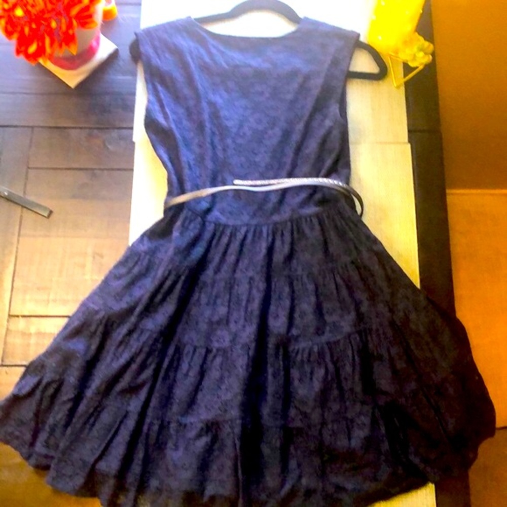SOLD 117 Belted Lace Zara Dress - Picture 3 of 17